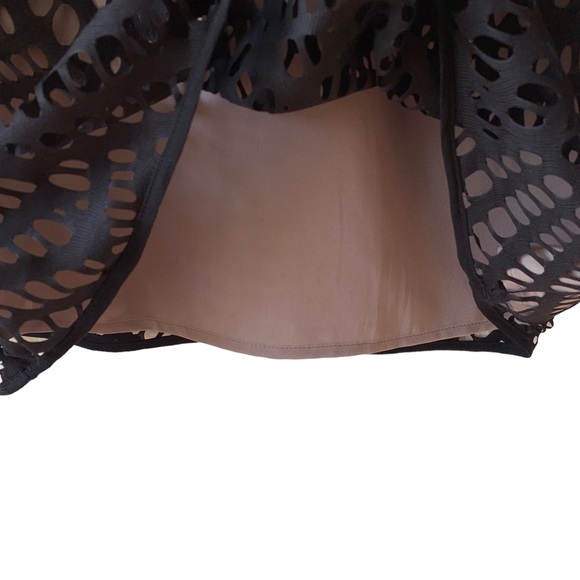 MARC NEW-YORK BLACK SLEEVELESS CUTOUT SPECIAL OCCASION MINI DRESS - Picture 6 of 13